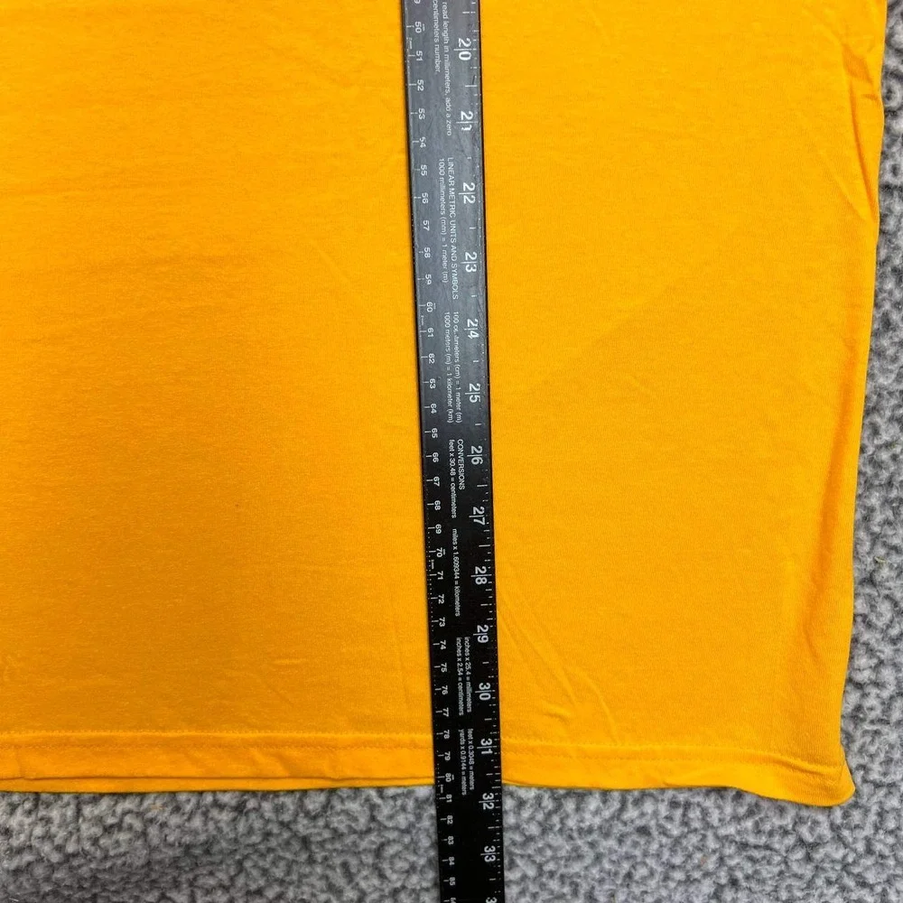 Vintage Los Angeles LA Lakers #24‎ Shirt Men XL Yellow Adidas Short Sleeve New